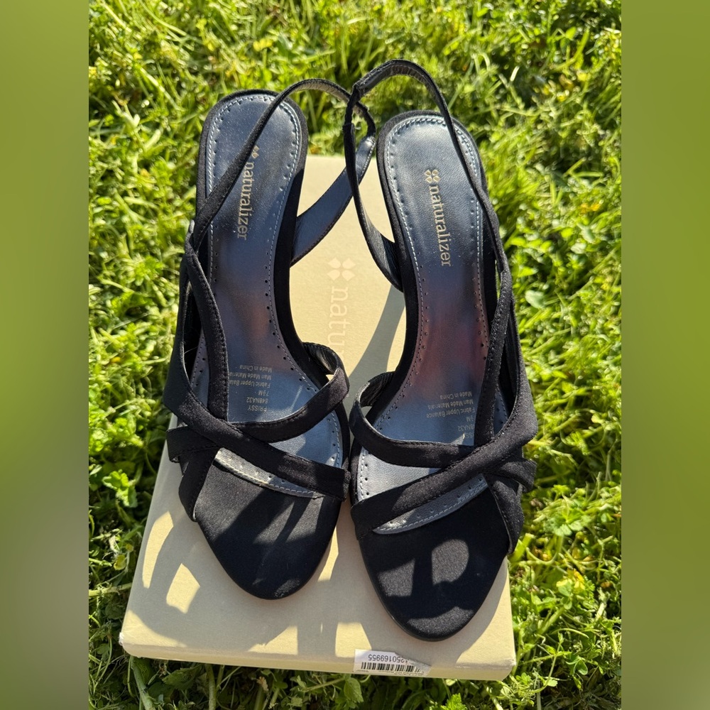 Elegant Black Strappy Sandals